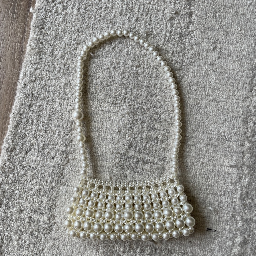 Micro Pearl Statement Bag